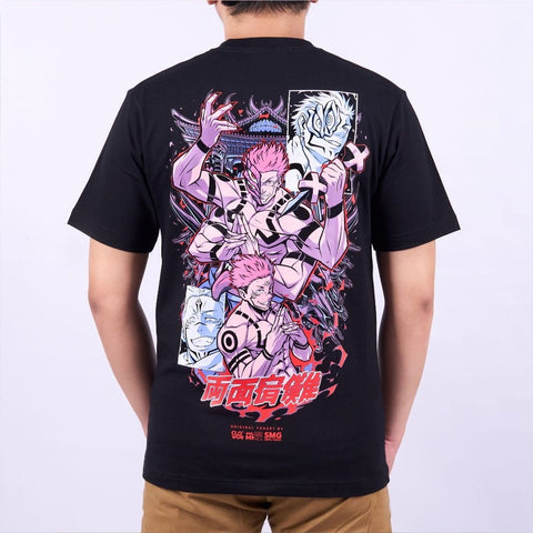 Sukuna The King of Curses Malevolent Shrine Mahoraga Jujutsu - on model - unisex fit | Zewearsy Store