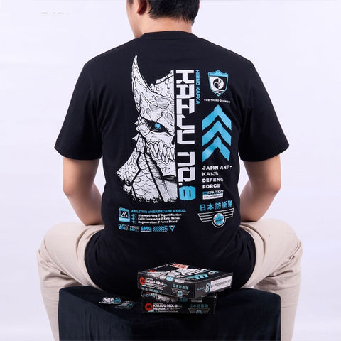 Kaiju No.8 Hibino Kafka Examinee No. 2032 Mina Ashiro - anime t-shirt front design | Zewearsy Store