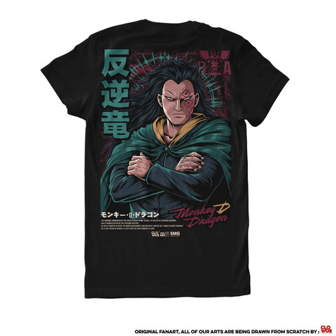 Monkey D. Dragon Revolutionary Army One Piece - full front view | Zewearsy Store