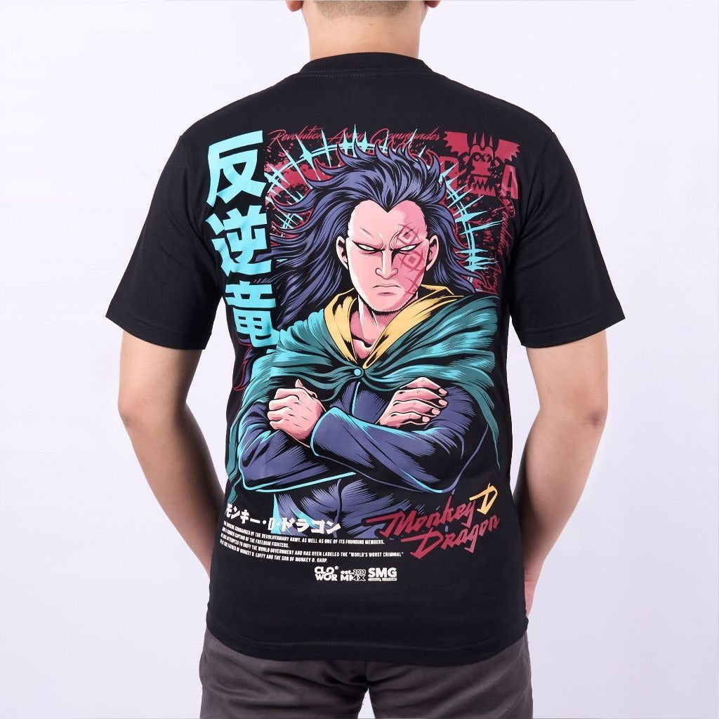 Monkey D. Dragon Revolutionary Army One Piece - on model - unisex fit | Zewearsy Store