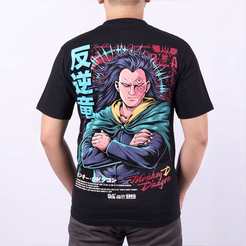 Monkey D. Dragon Revolutionary Army One Piece - on model - unisex fit | Zewearsy Store