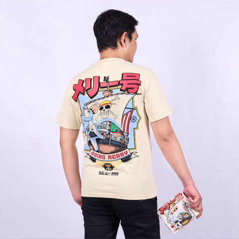 Going Merry Strawhat Pirates Monkey D Luffy Ship Series Anim - model wearing streetwear look | Zewearsy Store