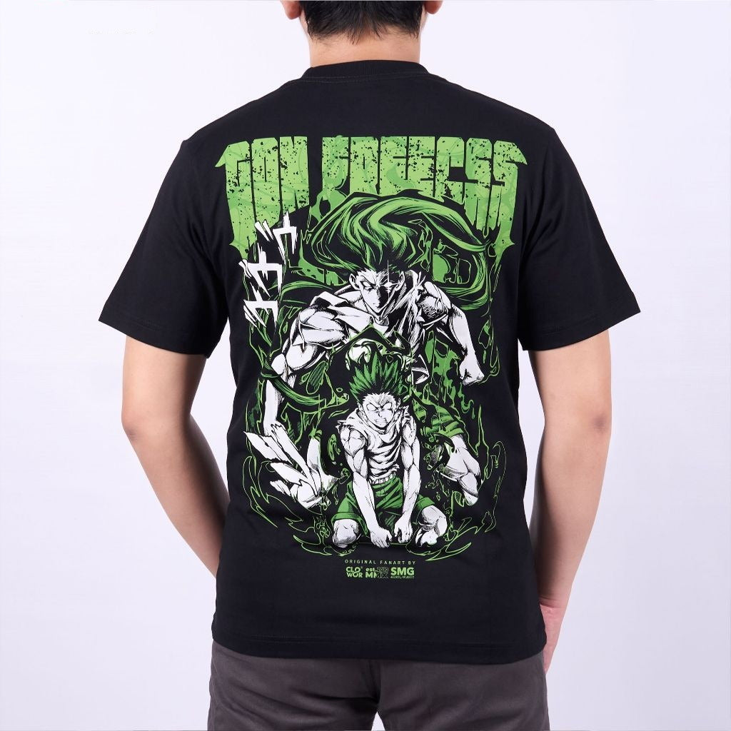 Gon Freecss Jajanken Hunter x Hunter HxH - on model - unisex fit | Zewearsy Store