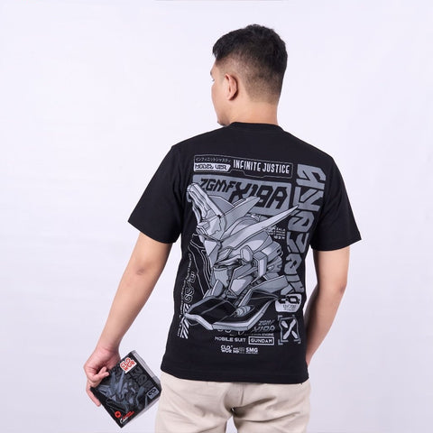 Midnight Coating Ver. ZGMF-X19A Infinite Justice Gundam SEED - full front view | Zewearsy Store