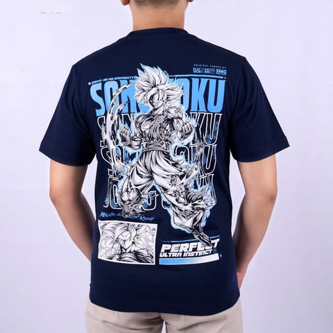 Son Goku Perfect Ultra Instinct Dragonball - on model - unisex fit | Zewearsy Store