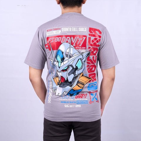 00 Quanta Full Saber Mobile Suit Gundam 00V Senki - on model - unisex fit | Zewearsy Store