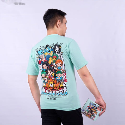 Chibi Strawhat Pirates Wano Arc One Piece - full front view | Zewearsy Store