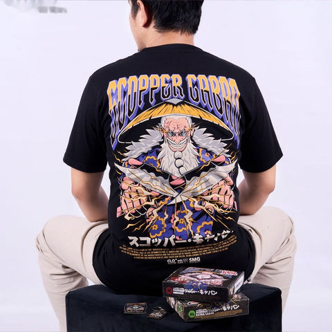 Scopper Gaban Mountain-Eater Roger Pirates One Piece - anime t-shirt front design | Zewearsy Store