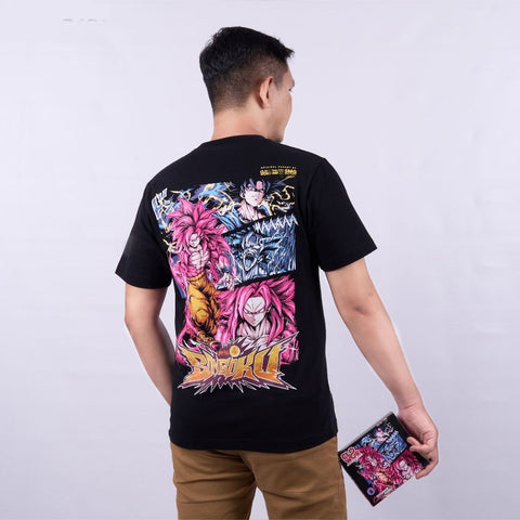 Son Goku Super Saiyan 4 Dragon Ball GT - model wearing streetwear look | Zewearsy Store