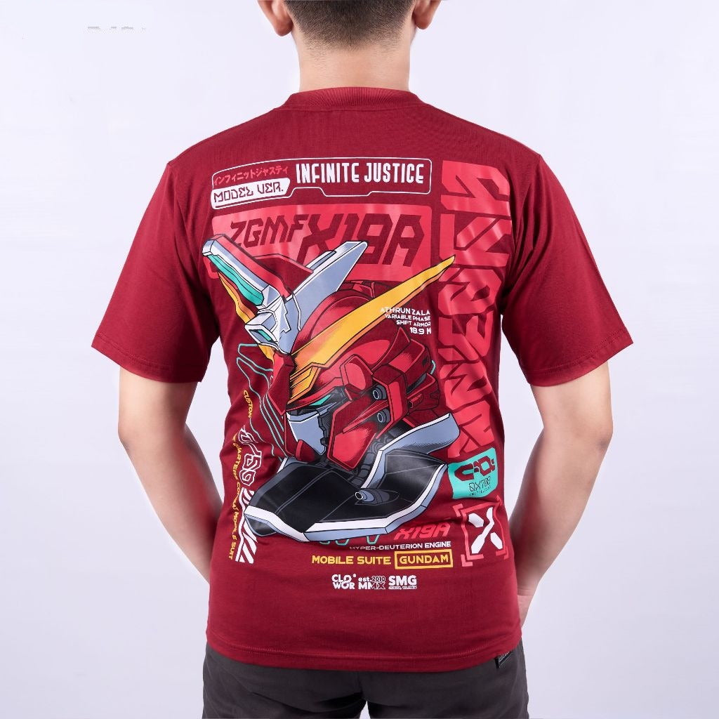 ZGMF-X19A Infinite Justice Gundam Mobile Suit SEED Destiny - on model - unisex fit | Zewearsy Store