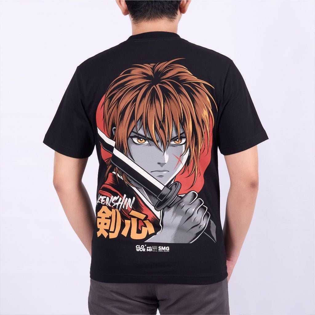 Samurai X Himura Kenshin Rurouni Kenshin - on model - unisex fit | Zewearsy Store