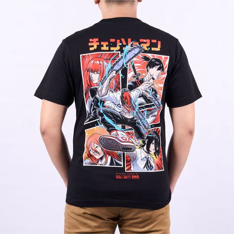 Chainsawman Denji Aki Makima Angel Reze Chainsaw Man - on model - unisex fit | Zewearsy Store