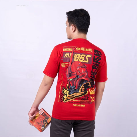 MSN-06S Sinanju Mobile Suit Gundam Full Frontal - model wearing streetwear look | Zewearsy Store