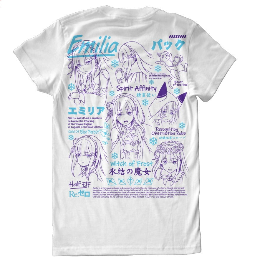 Emilia Witch of Frost Satella Re:Zero kara Hajimeru Isekai S - full front view | Zewearsy Store