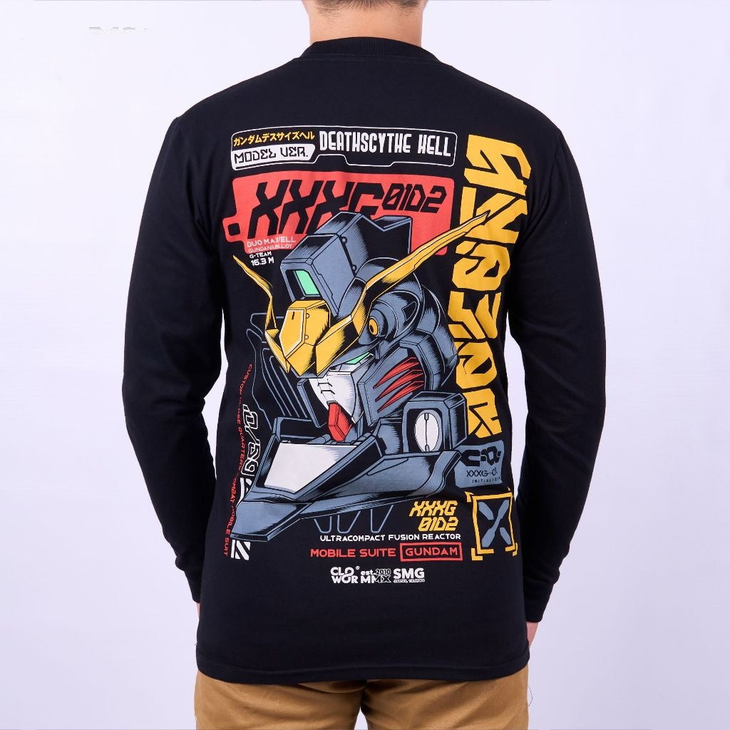 XXXG-01D2 Deathscythe Hell Gundam EW Mobile Suit Gundam Wing - on model - unisex fit | Zewearsy Store