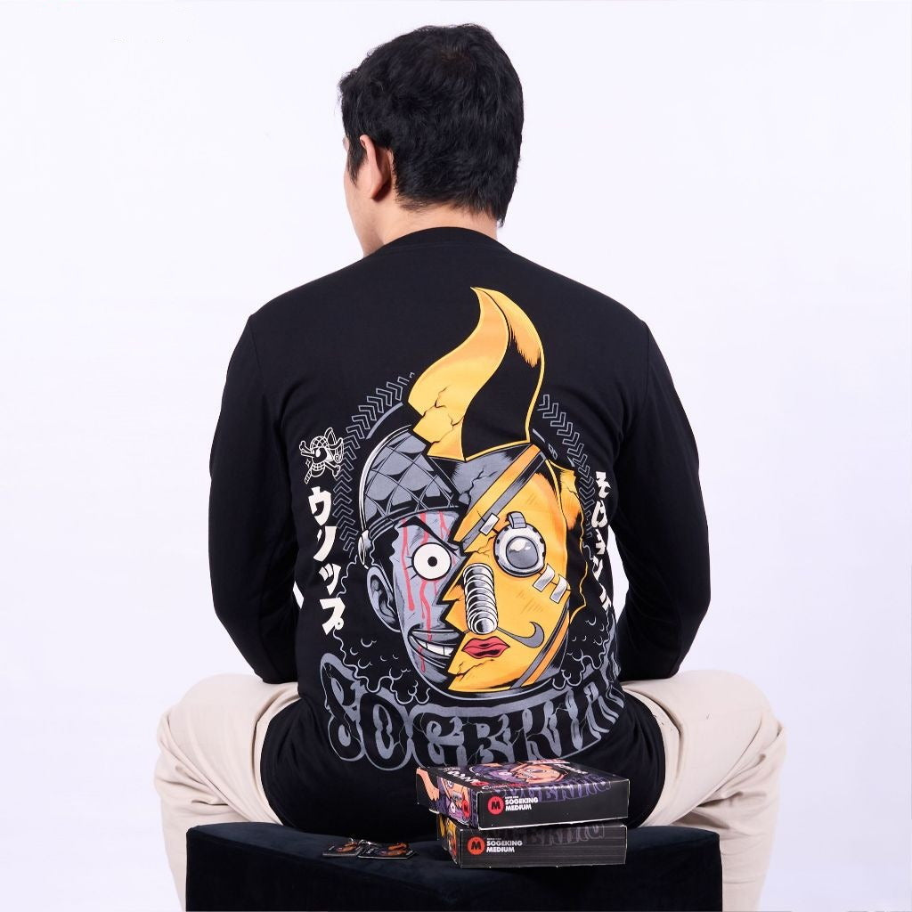 Sogeking Usopp The King of Sniper Strawhat Pirates One Piece - anime t-shirt front design | Zewearsy Store