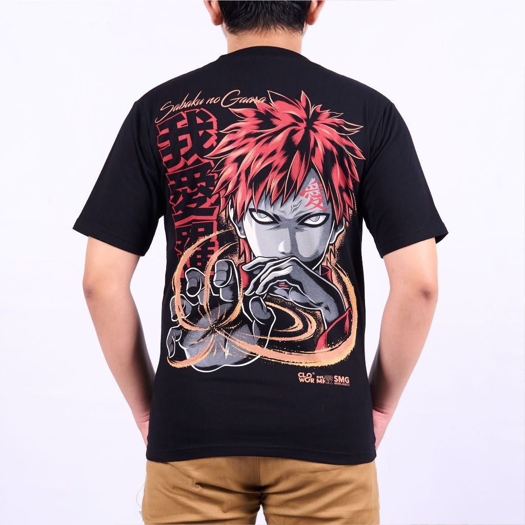 Gaara Godaime Kazekage Shukaku Jinchuriki Boruto Naruto - on model - unisex fit | Zewearsy Store