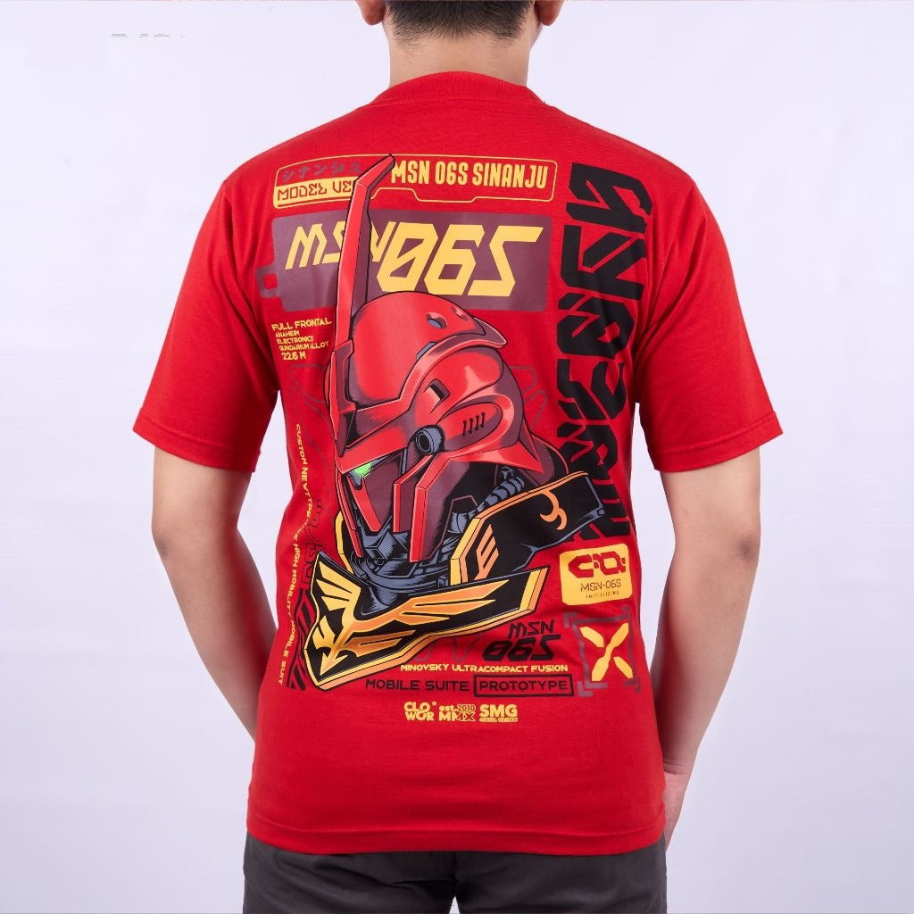 MSN-06S Sinanju Mobile Suit Gundam Full Frontal - on model - unisex fit | Zewearsy Store