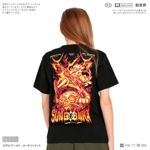 Japan Anime Short Sleeve T Shirt - One Piece LUFFY SUN GOD NIKA V2 | Japan Apparel