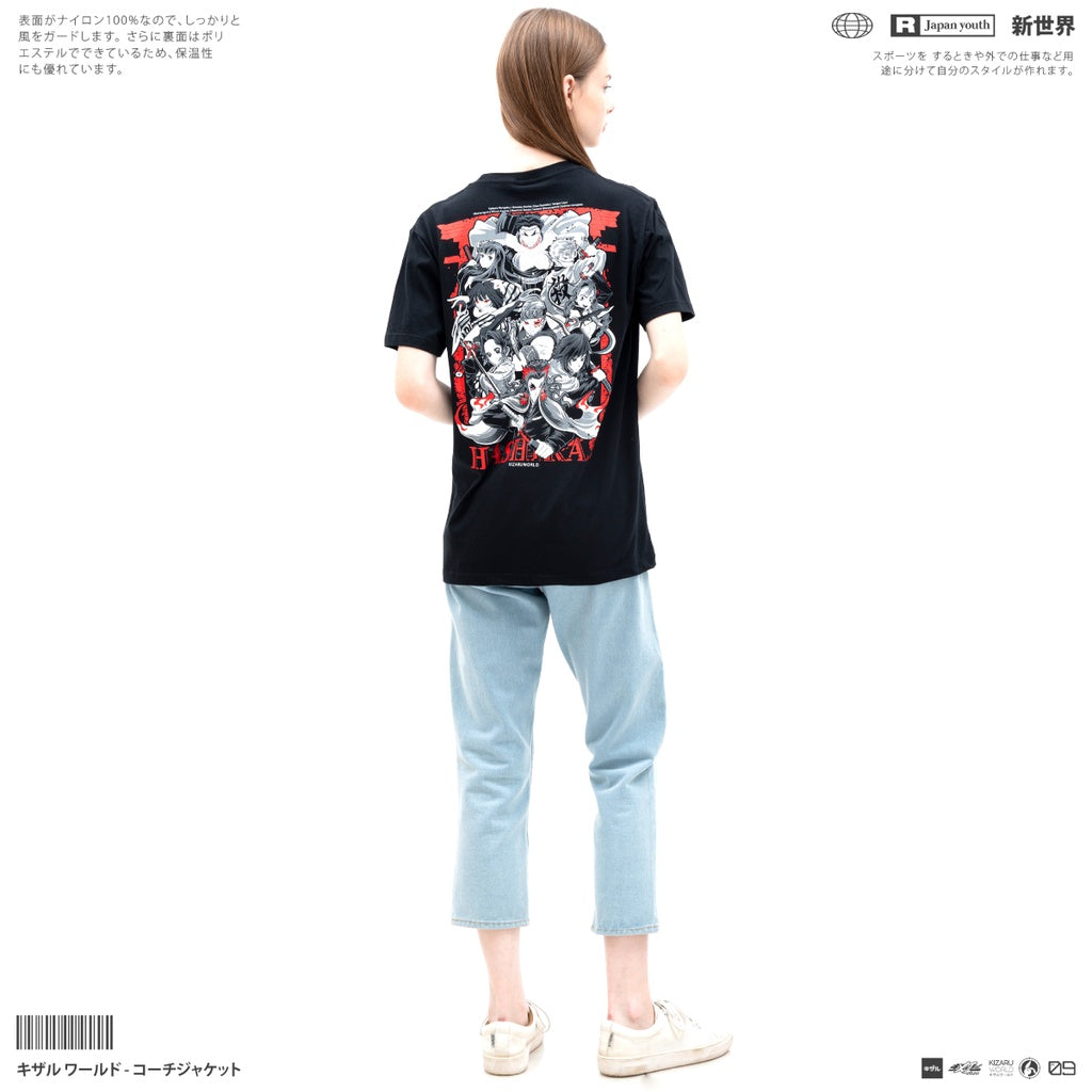 Japan Anime Short Sleeve T Shirt - Demon Slayer NINE HASHIRA | Japan Apparel