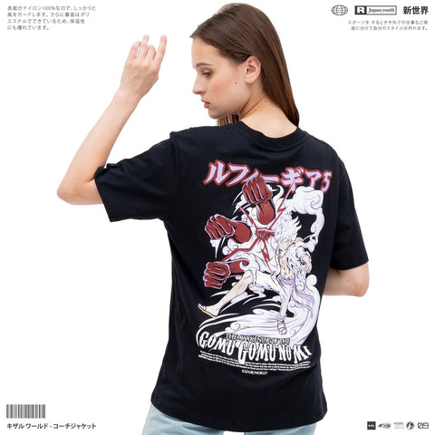 Japan Anime Short Sleeve T Shirt - One Piece LUFFY GEAR 5 | Japan Apparel