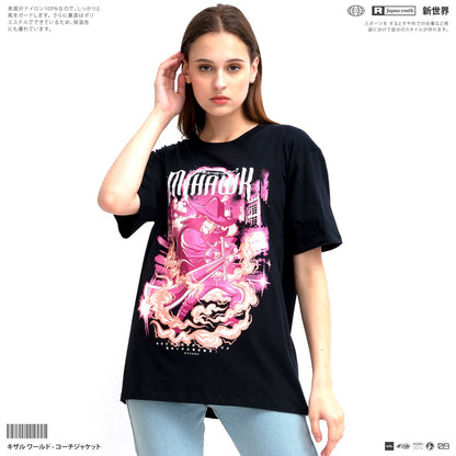 Japan Anime Short Sleeve T Shirt - One Piece DRACULE MIHAWK Black | Japan Apparel | Zewearsy Store