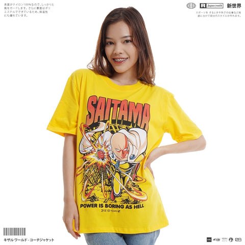 Japan Anime Short Sleeve T Shirt - One Punch Man SAITAMA | Japan Apparel | Zewearsy Store