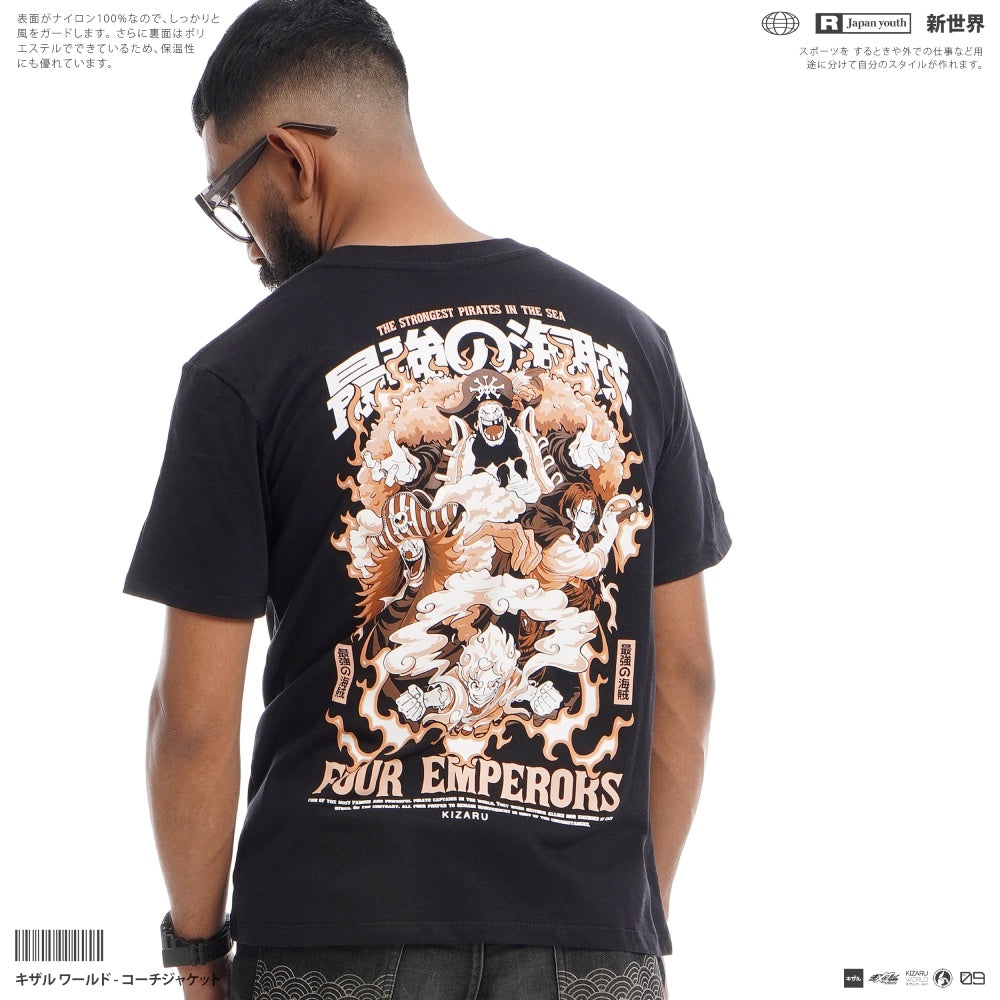 Japan Anime Short Sleeve T Shirt - One Piece YONKOU | Japan Apparel