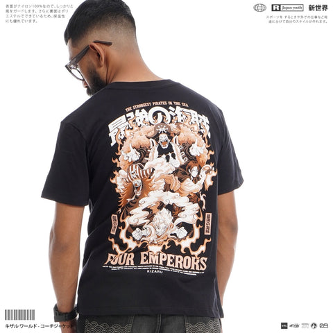 Japan Anime Short Sleeve T Shirt - One Piece YONKOU | Japan Apparel