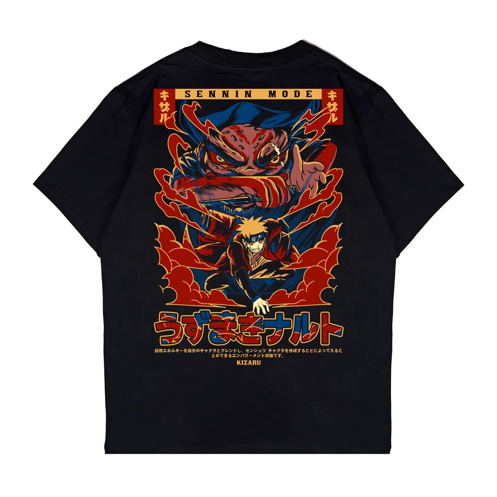 Japan Anime Short Sleeve T Shirt - Naruto SAGE MODE | Japan Apparel