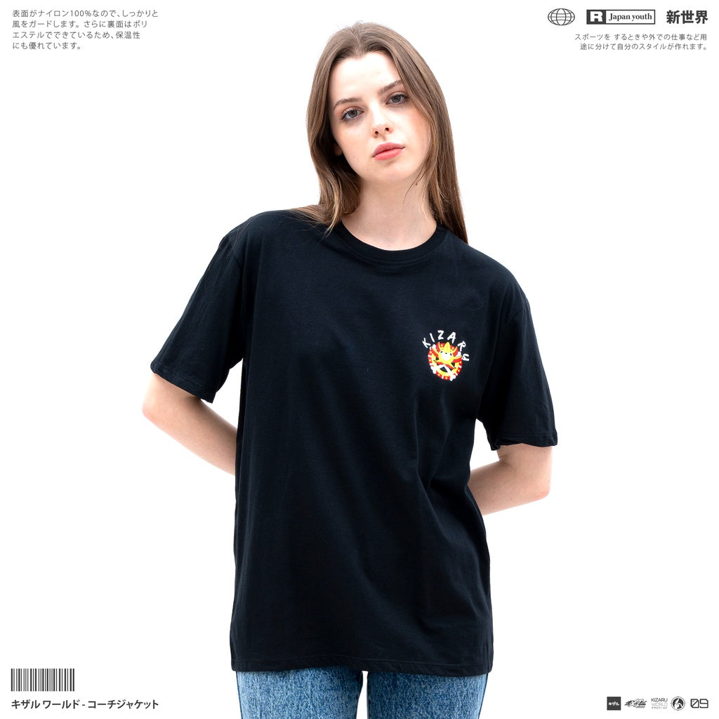 Japan Anime Short Sleeve T Shirt - One Piece THOUSAND SUNNY Black | Japan Apparel | Zewearsy Store