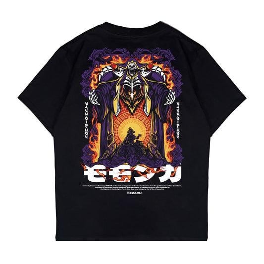 Japan Anime Short Sleeve T Shirt - Overlord AINZ OOAL GOWN | Japan Apparel | Zewearsy Store