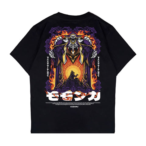 Japan Anime Short Sleeve T Shirt - Overlord AINZ OOAL GOWN | Japan Apparel | Zewearsy Store