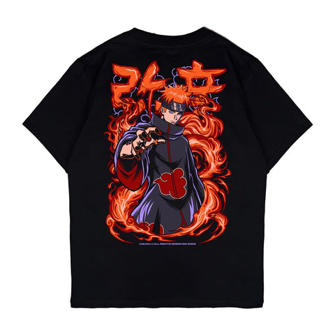 Japan Anime Short Sleeve T Shirt - Naruto PAIN AKATSUKI | Japan Apparel