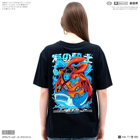 Japan Anime Short Sleeve T Shirt - One Piece JINBEI Black | Japan Apparel | Zewearsy Store