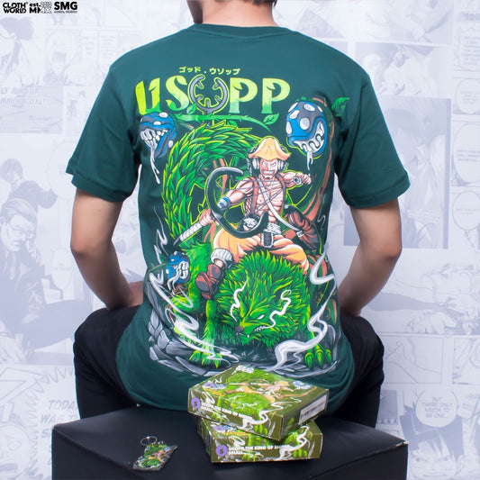 Usopp The King of Snipers T-Shirt - Sogeking & Strawhat Pirates | One Piece Anime