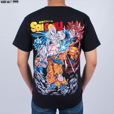 Son Goku Strongest Forms T-Shirt - Super Saiyan God, Blue, Ultra Instinct | Dragon Ball Anime